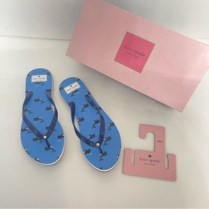 Kate Spade New York Feldon Whales Flip Flop Sandal - New In Box - Reemoly